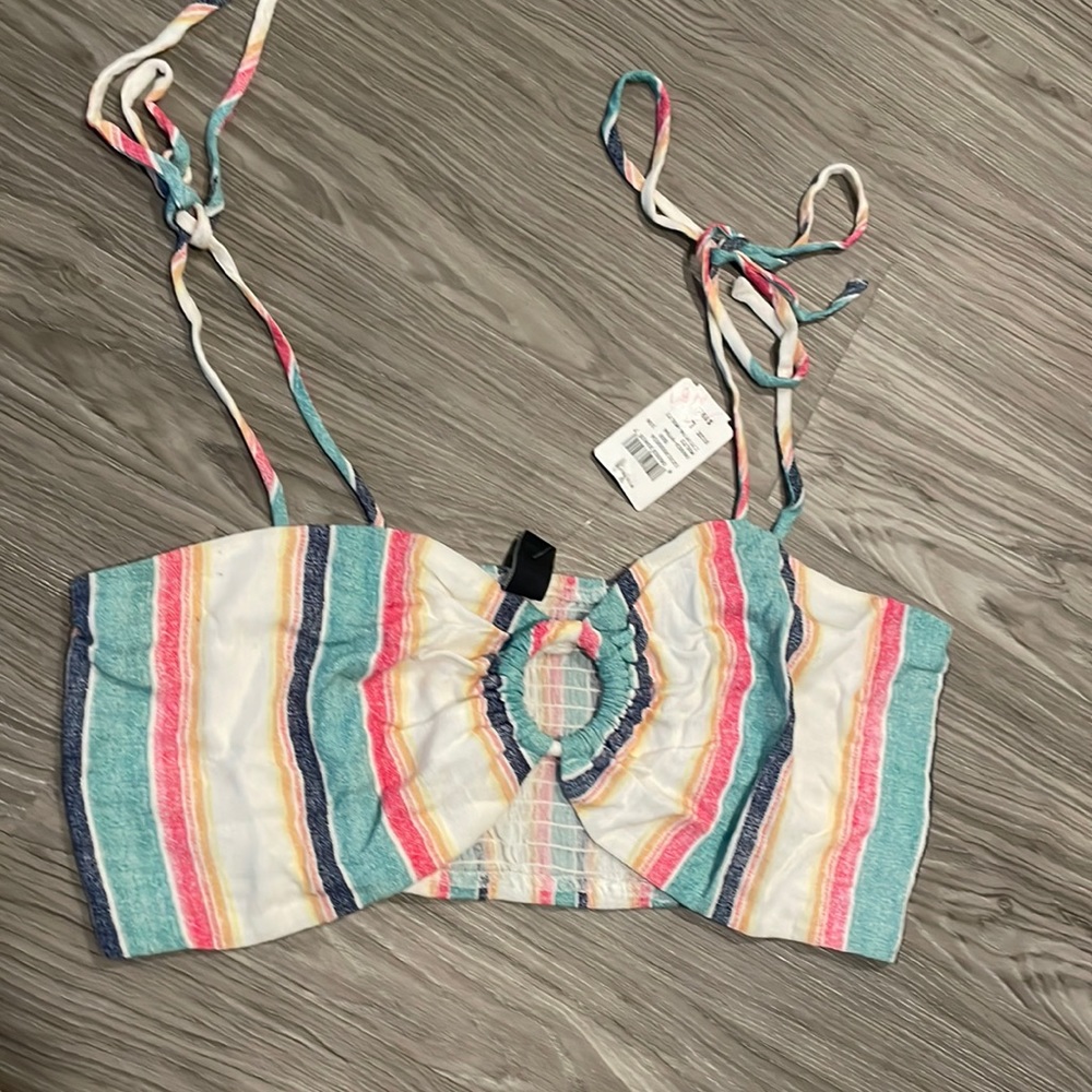 Cute colorful crop top